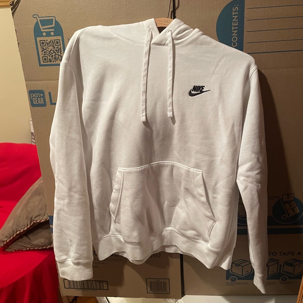 White Nike Hoodie